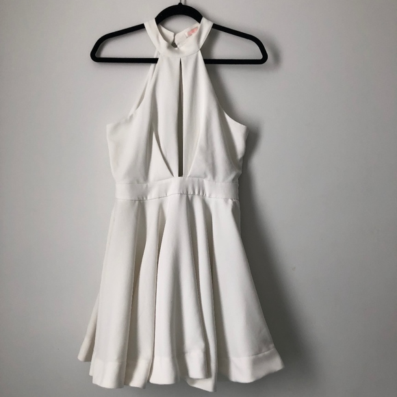 LUXXEL HALTER SWING DRESS - Picture 1 of 5